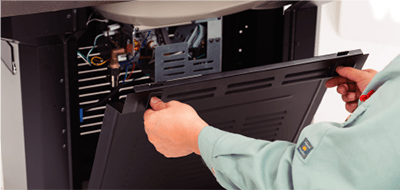 点検・清掃がしやすい構造